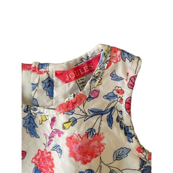Joules Floral Dress 6-9m - Picture 3 of 4
